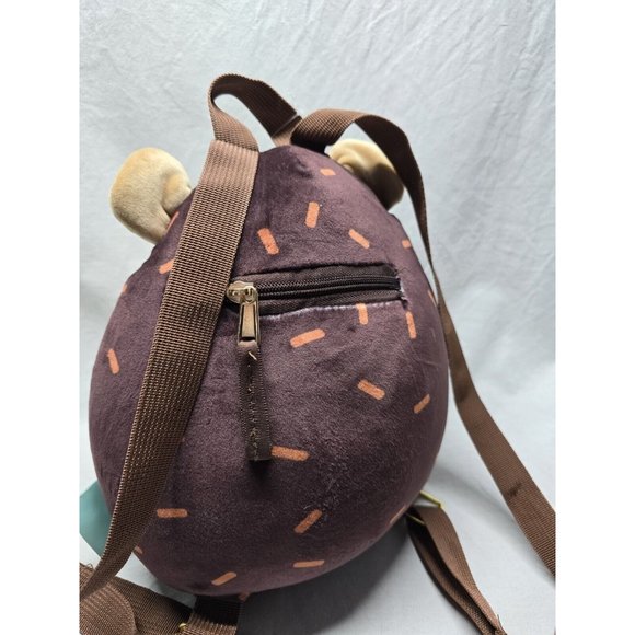 Squishmallows Hans Hedgehog Unisex 10" Plush Mini Backpack, Brown - Picture 5 of 11